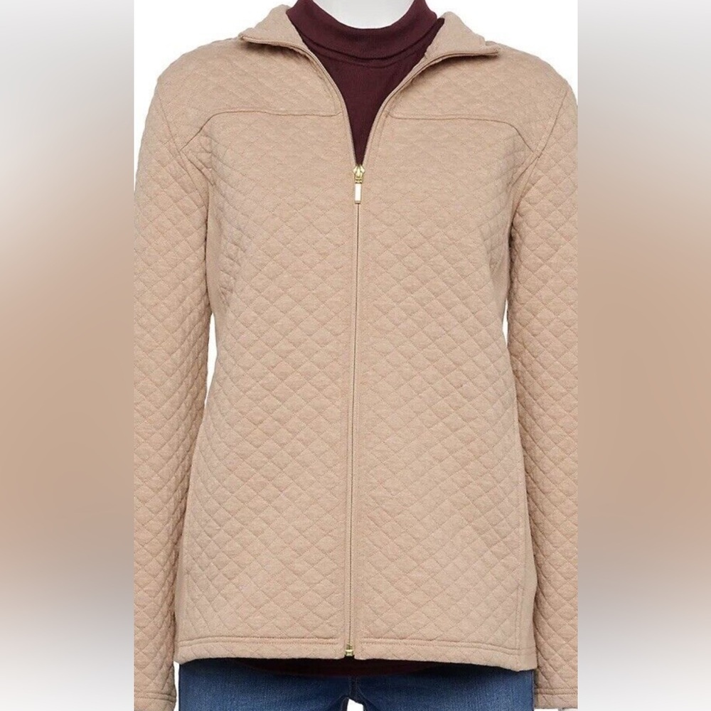 Croft & Barrow Pink Puffer Jacket